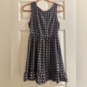 Cute patterned mini dress